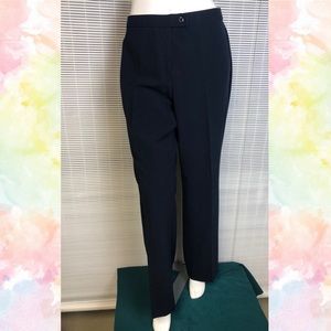 Navy Bootcut Fake Pocket Pants 12P Worthington